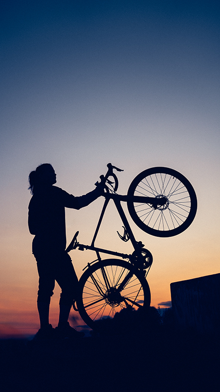 Fahrradsilhoulette.2 Kopie